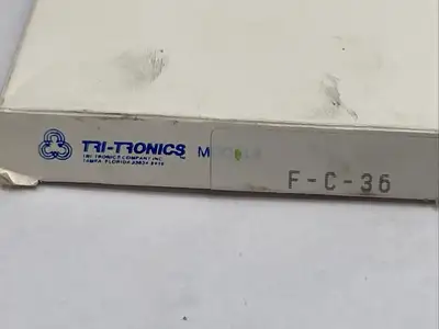 New | in-Stock Tri-Tronics F-C-36 Fiber Optics Michigan US | Maverick Industrial Sales #1483107