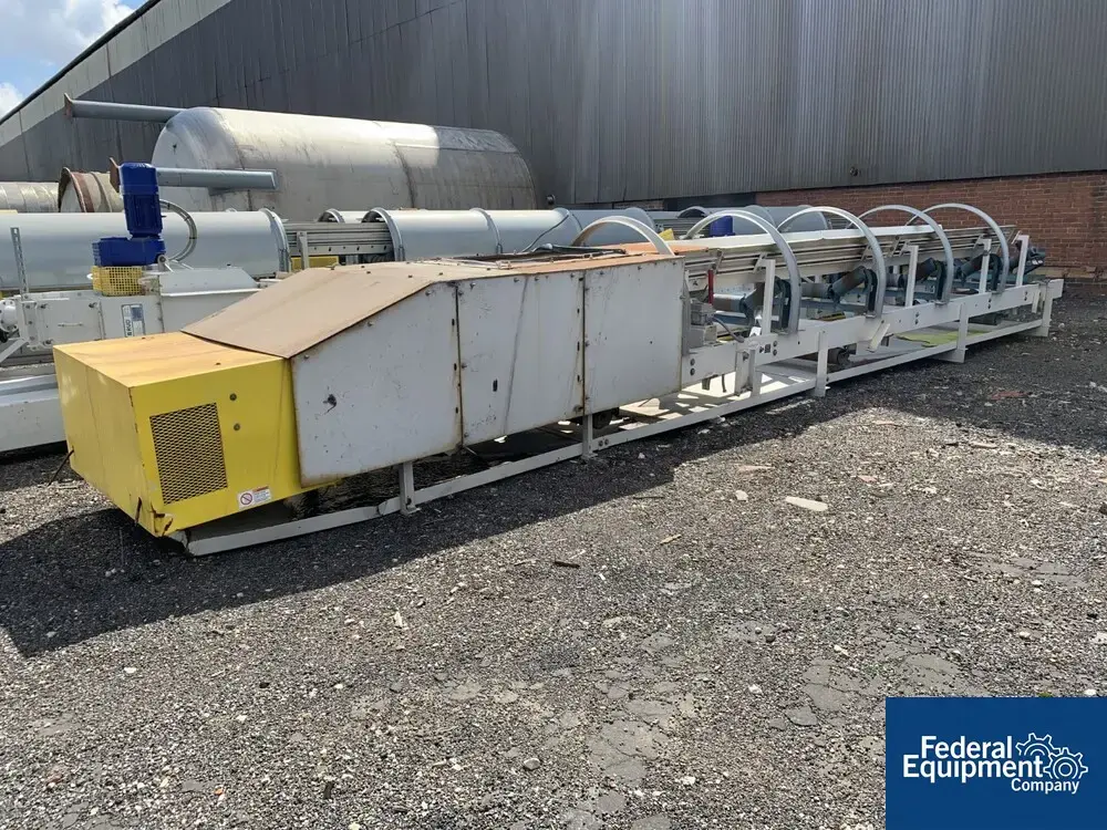 USED Innovative Processing Solutions 63' Innovative Processing Solutions Belt Conveyor, 5 HP