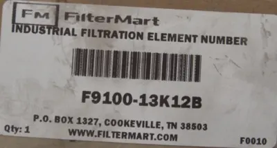 NEW FILTER MART F9100-13K128 FILTER F910013K128