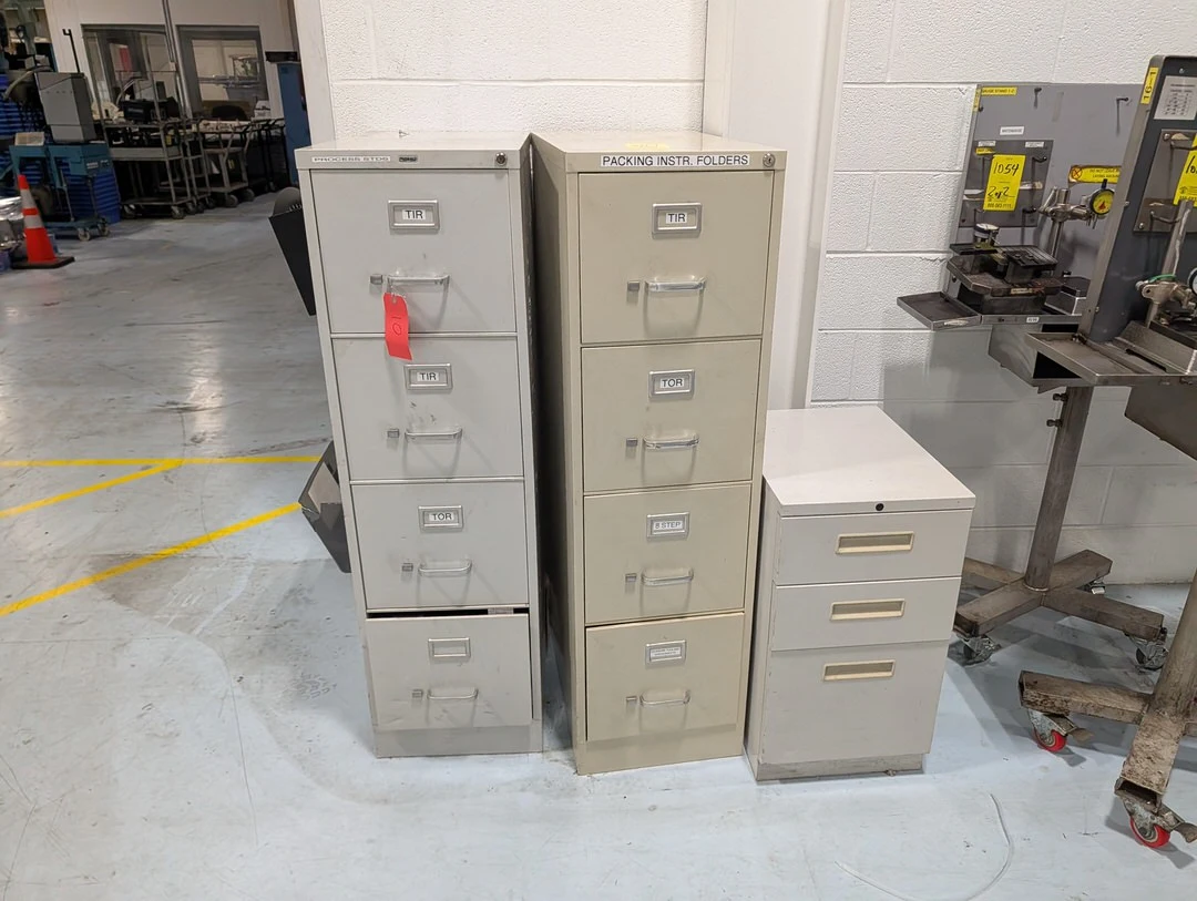 (3) File Cabinets