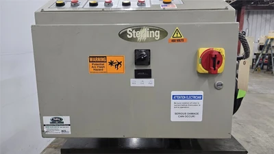 8" x 12" Ball & Jewell Sterling Auger Granulator, Model HAF812, 5 HP
