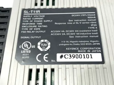 Used KEYENCE Safety Relay Terminal 24VDC BROKEN SCREW MOUNTS Relays & Switches Michigan US | Maverick Industrial Sales #1395618