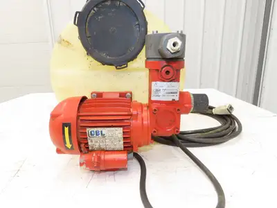 OBL RA3PL Metered Dosing Pump 3 L/H 10 bar 7.5 Gallon Tank 220V Martin