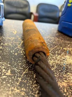 Used AFTERMARKET 6" MANDREL BUTTON SWIVEL STINGER FOR CABLE TOOL Drilling Attachments Pennsylvania US | East West Machinery & Drilling #1417534