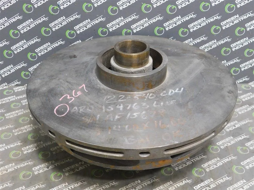 22-540 CD4 260796 Impeller 6.565" Input ID 6 Vanes 9" Total Width Used