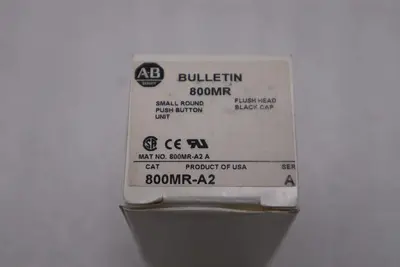 NEW ALLEN BRADLEY 800MR-A2 SER. A SMALL ROUND PUSH BUTTON UNIT STOCK H328A