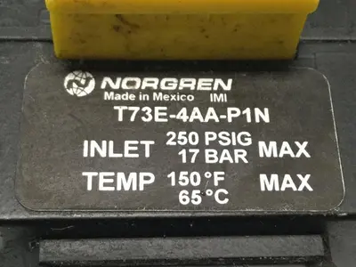 USED NORGREN T73E-4AA-P1N