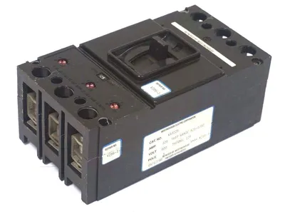 WESTINGHOUSE KA3125 CIRCUIT BREAKER 600V, 3 POLE, REPAIRED