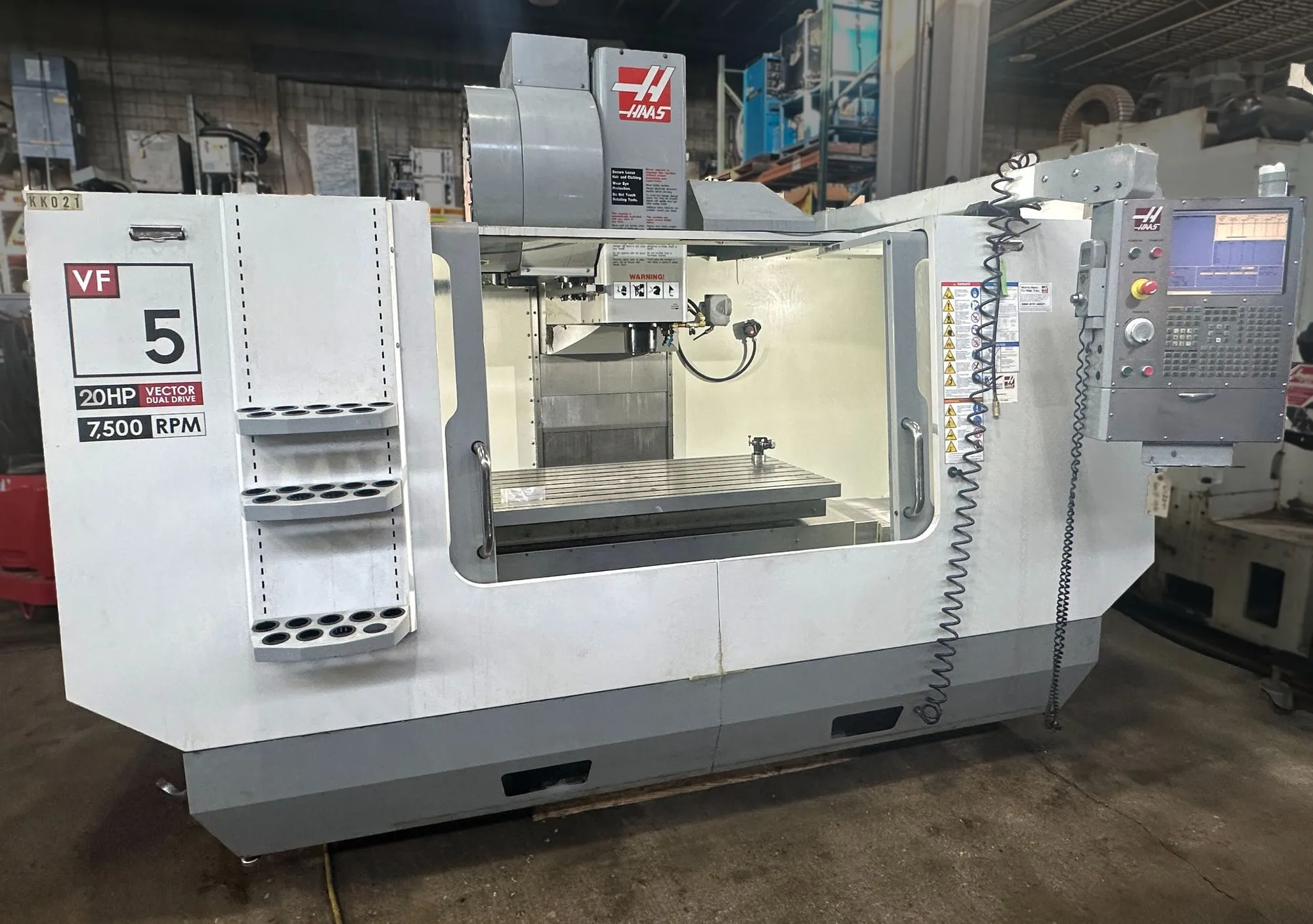 USED 2008 HAAS VF-5D/40