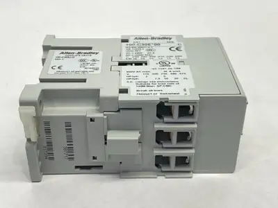 USED ALLEN-BRADLEY SER. C CONTACTOR 3P 30A 600VAC 24VDC COIL