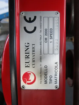 Euring CM2000 Angle Bending Roll