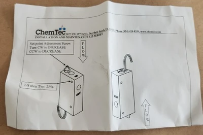 NEW CHEMTEC 125316CNOFPA650-05