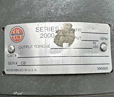 NEW US MOTORS E499A .5-GRP-R715