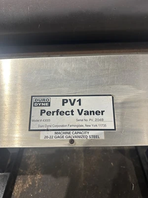 DURO DYNE PV-1 PERFECT VANER SINGLE WALL TURN