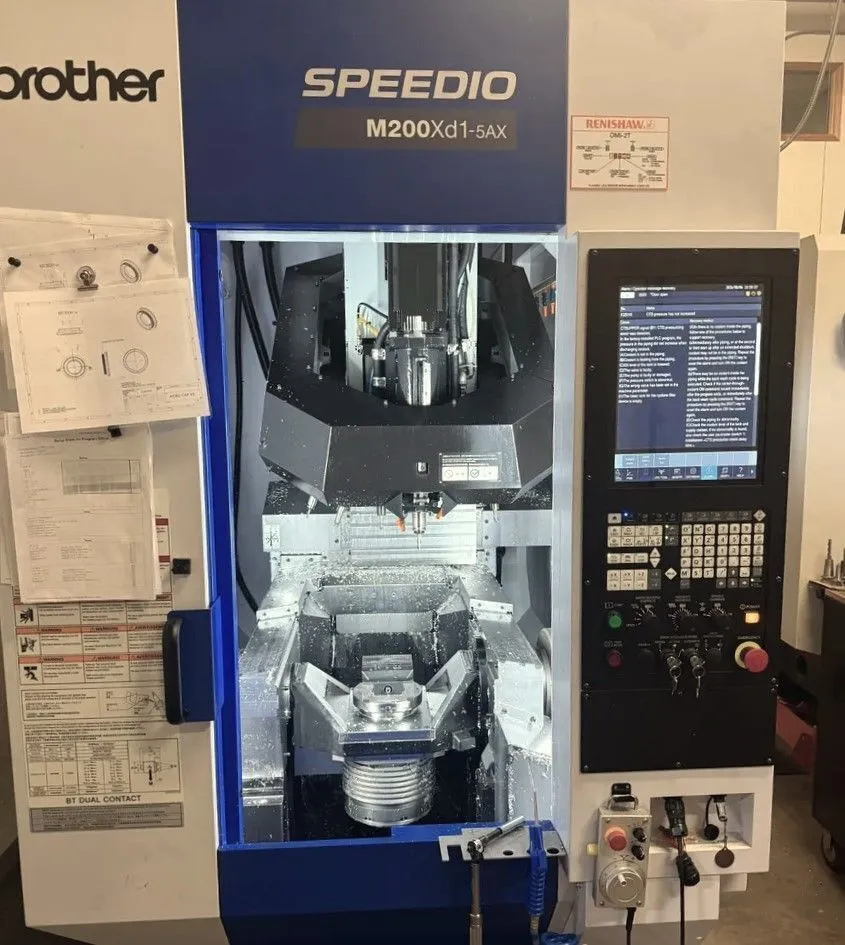 Used 2025 BROTHER Speedio M200XD1 Vertical Machining Centers Illinois US | Asset Exchange Corporation #1340023