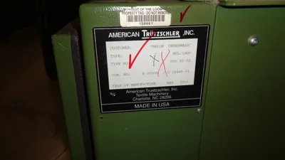 2000 TRUTZSCHLER MSL-1600 Textile Machinery | Yellow Tag Capital Recovery (5)