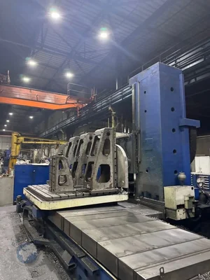 Used TOS VARNSDORF WHN 13 / 30 CNC Horizontal Table Type Boring Mills | F.M.T. Group s.r.o. #1252838