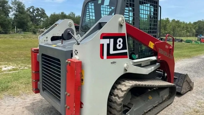 Used 2018 Takeuchi TL8 Skid Steer Loaders | Rubbl #982813