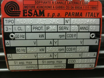 NEW ESAM MEDIO JET 2AC