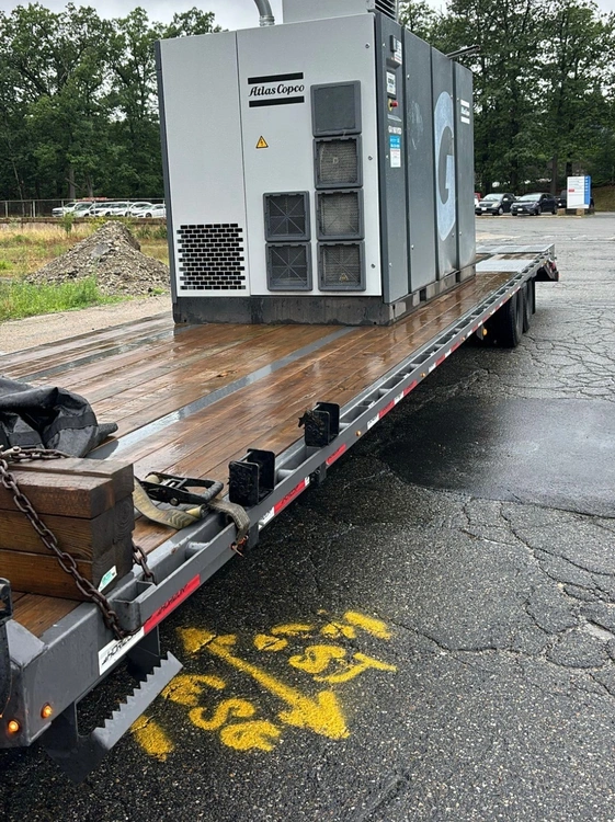 Used ATLAS COPCO GA160VSD Rotary Screw & Sliding Vane Air Compressors Massachusetts US | ARC Equipment Corp #74471