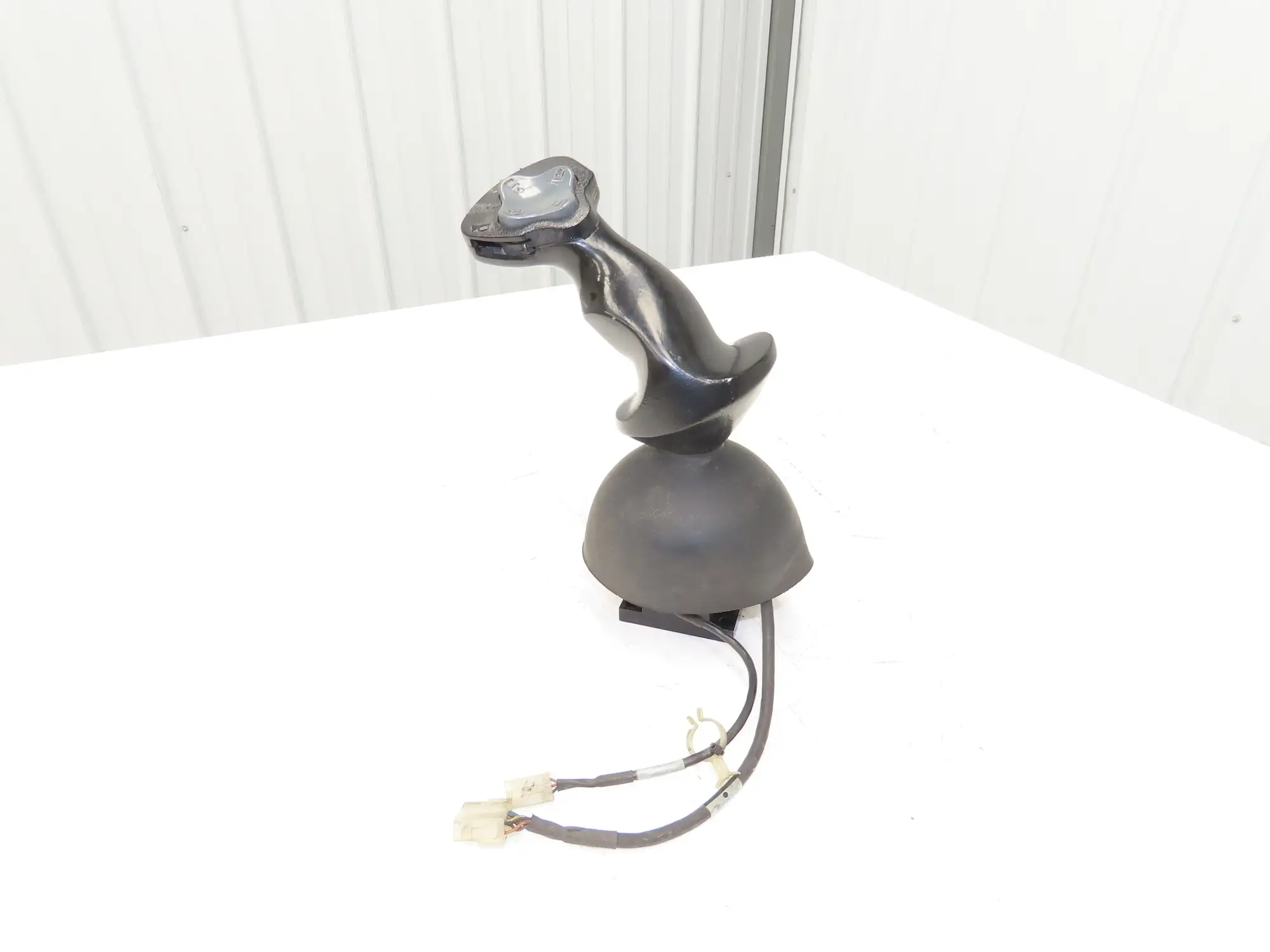 Hyster Control Handle Joystick Removed From N30XMR2 Stand On Forklift