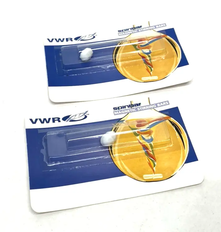 New | in-Stock VWR Spinbar® Magnetic Stir Bars 1/2" x 5/16" LOT OF 2 Stirrers Michigan US | Maverick Industrial Sales #1502397