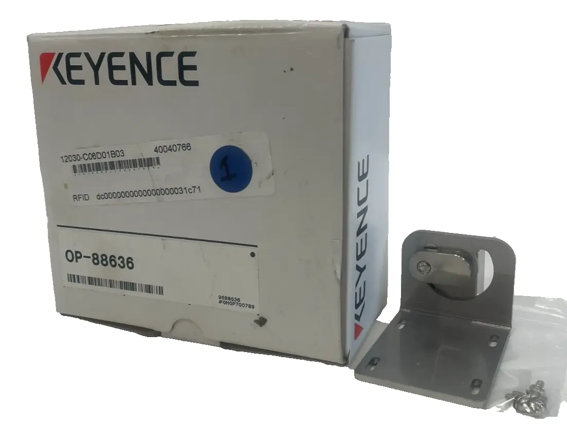 NEW KEYENCE OP-88636 ADJUSTABLE SENSOR BRACKET OP88636