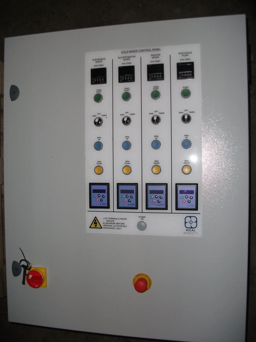 2,200L S/S Enclosed Combination mixer