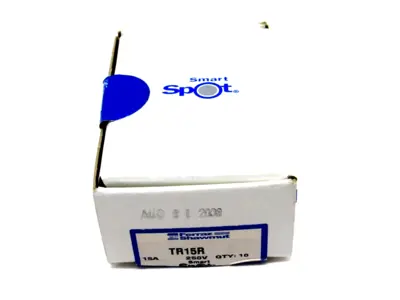 NEW SEALED 10 COUNT FERRAZ SHAWMUT TR15R FUSES
