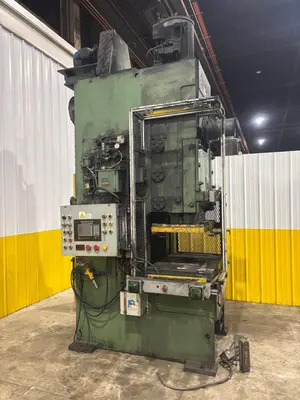 120 TON CLEARING-NIAGARA (NEW 1999) MODEL #E-110 OBS GAP FRAME PRESS, 6" STROKE: STOCK #20013