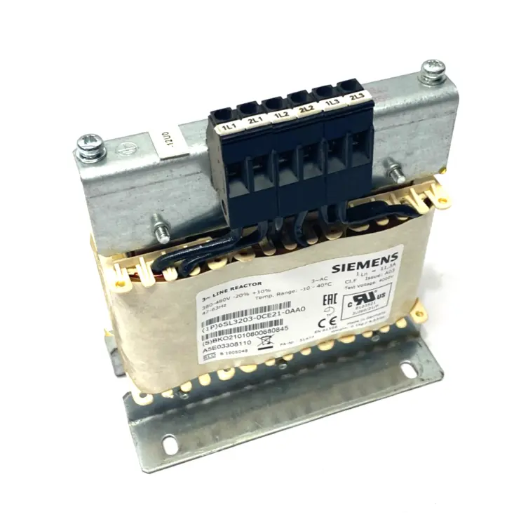 Used SIEMENS SINAMICS LINE REACTOR 3~ 380-480V Misc Industrial Equipment | Maverick Industrial Sales #1107245