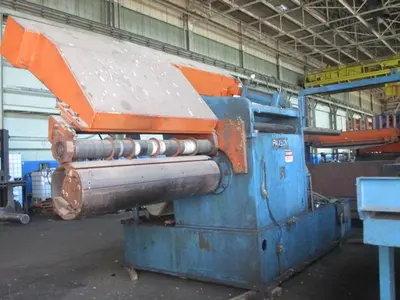 72″ x .375″ x 50,000Lb Paxson Loop Slitting Line