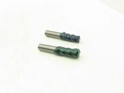 Garr 27751 VRX Carbide Endmill 1/2”x3" "Regrind" 4-Flute Lot of 2 *Read*