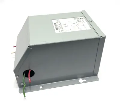 USED ABB, GENERAL ELECTRIC TRANSFORMER 1C,3KVA,480(-2 5%)-120/240,100C,3R,QB