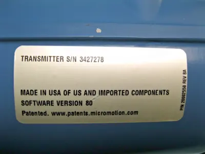 New | in-Stock Micro Motion 2700 R12 AB AEZCZ Sensors New Hampshire US | Bitter End Trading #1558063