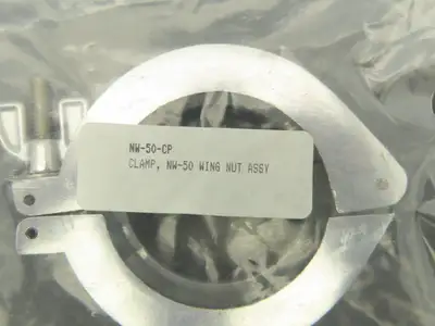 Nor-Cal NW-50-CP Aluminum Wing Nut Clamp for DN 50 ISO-KF Flange Lot of 6