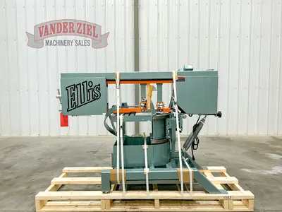 New | in-Stock ELLIS 1800 Horizontal Band Saws Michigan US | Vander Ziel Machinery Sales #480068