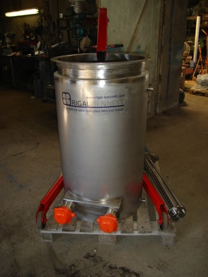 225 L S/S Electrically Heated Jacketed Cooker Tank