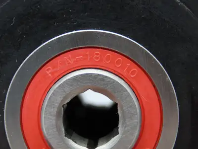 Magline 140141 Roller 3"W x 3.5"H 7/16" ID Used On Various Dollies Lot of 6
