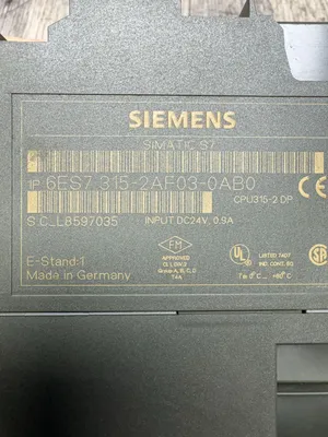 SIEMENS 6ES7 315-2AF03-0AB0 Electrical/PLC/Automation | ESS Industrial Equipment Sales (9)