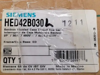 NEW SIEMENS HED42B030