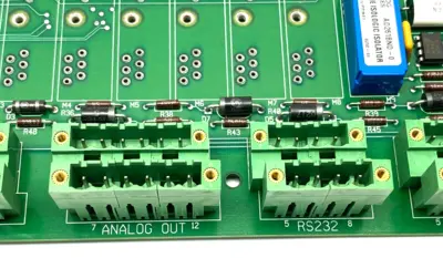 Used Caldon Rev. G APU Backplane Card Port Expansion Cards Michigan US | Maverick Industrial Sales #1454123