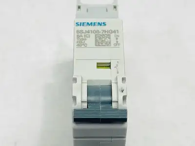 5SJ4106-7HG41 | Siemens  Miniature Circuit Breaker 1-Pole 6A 240V - New Other