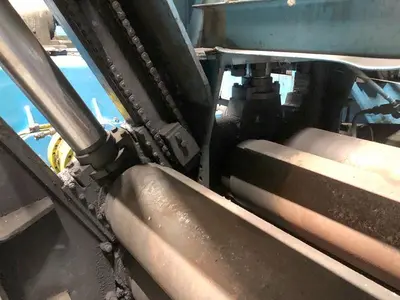 USED WMW ROLLER LEVELER - METAL FLATTENING MACHINE 2200X40