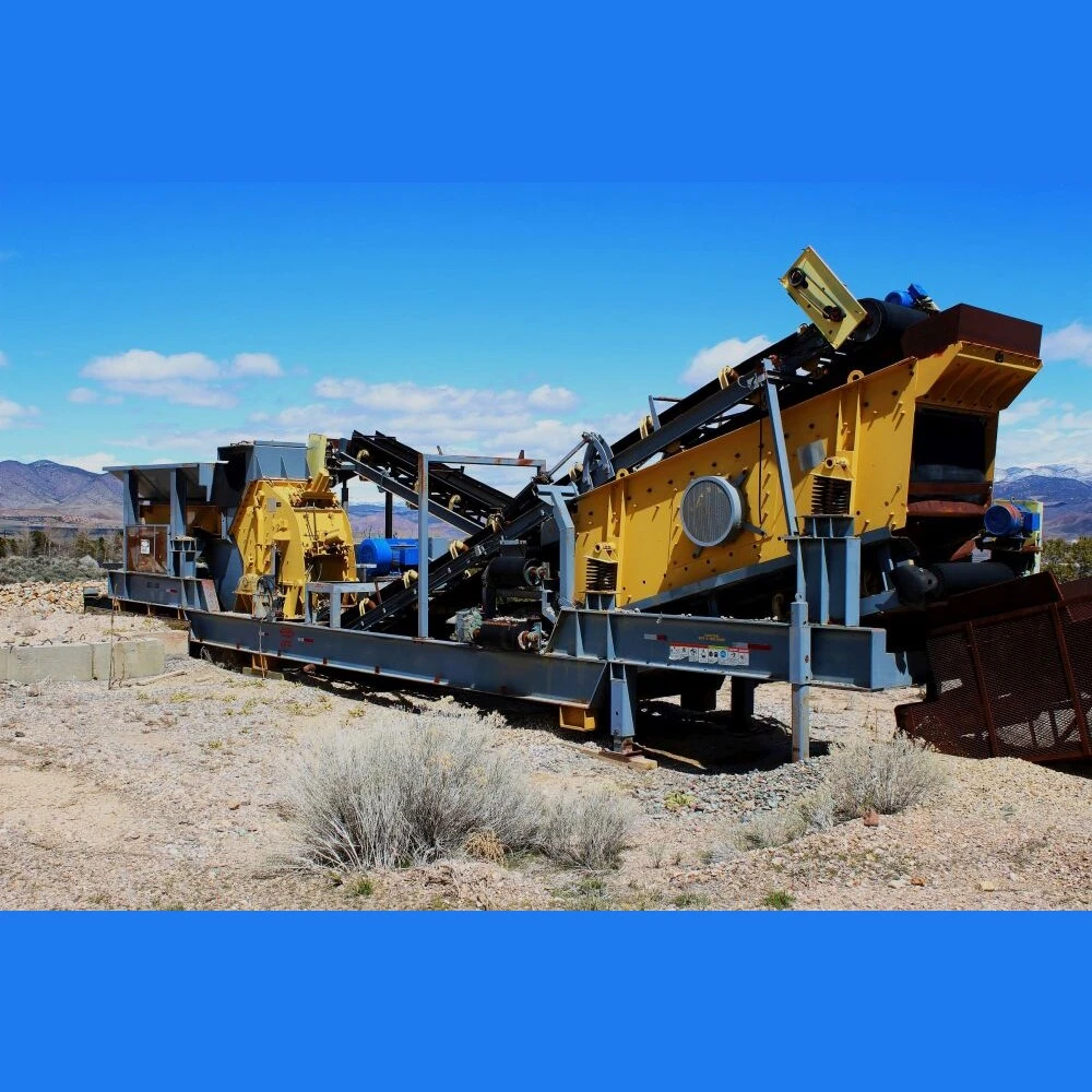 USED 2007 TRIO IMPACT CRUSHER APS4034

150 HP DRIVE MOTOR
MAX FEED 16”