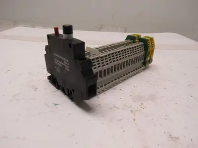 Allen Bradley 1492-GH100 10A 125V 50/60Hz 65VDC Breaker Terminal DIN Assembly