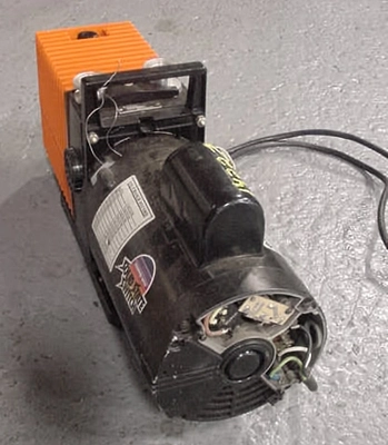 USED ALCATEL TABLE TOP  VACUUM  PUMP VACUUM PUMP