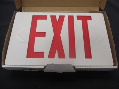 LED Universal New , Open Box Exit Lighting Fixture