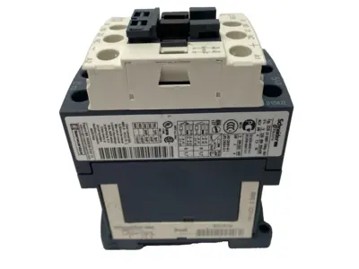 Used Schneider Electric IEC Contactor 3P 18A 480VAC 24VDC Coil PLC Contactors Michigan US | Maverick Industrial Sales #1401774