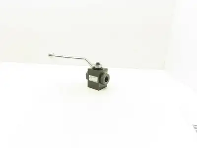 Hirose F-HBV-Y-T06-1832 3-Way Ball Valve 3/4"npt High Pressure